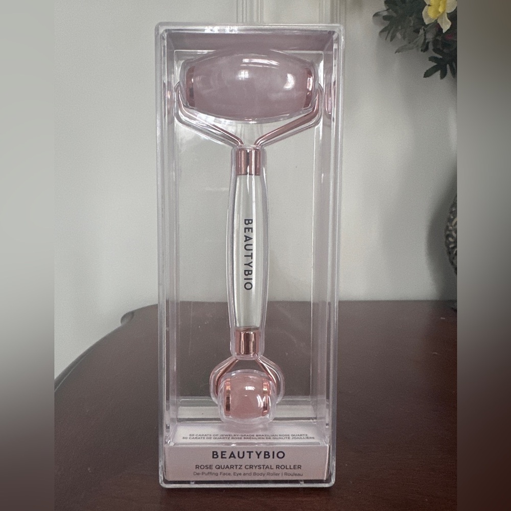 Beauty bio Rose Quartz Facial Roller